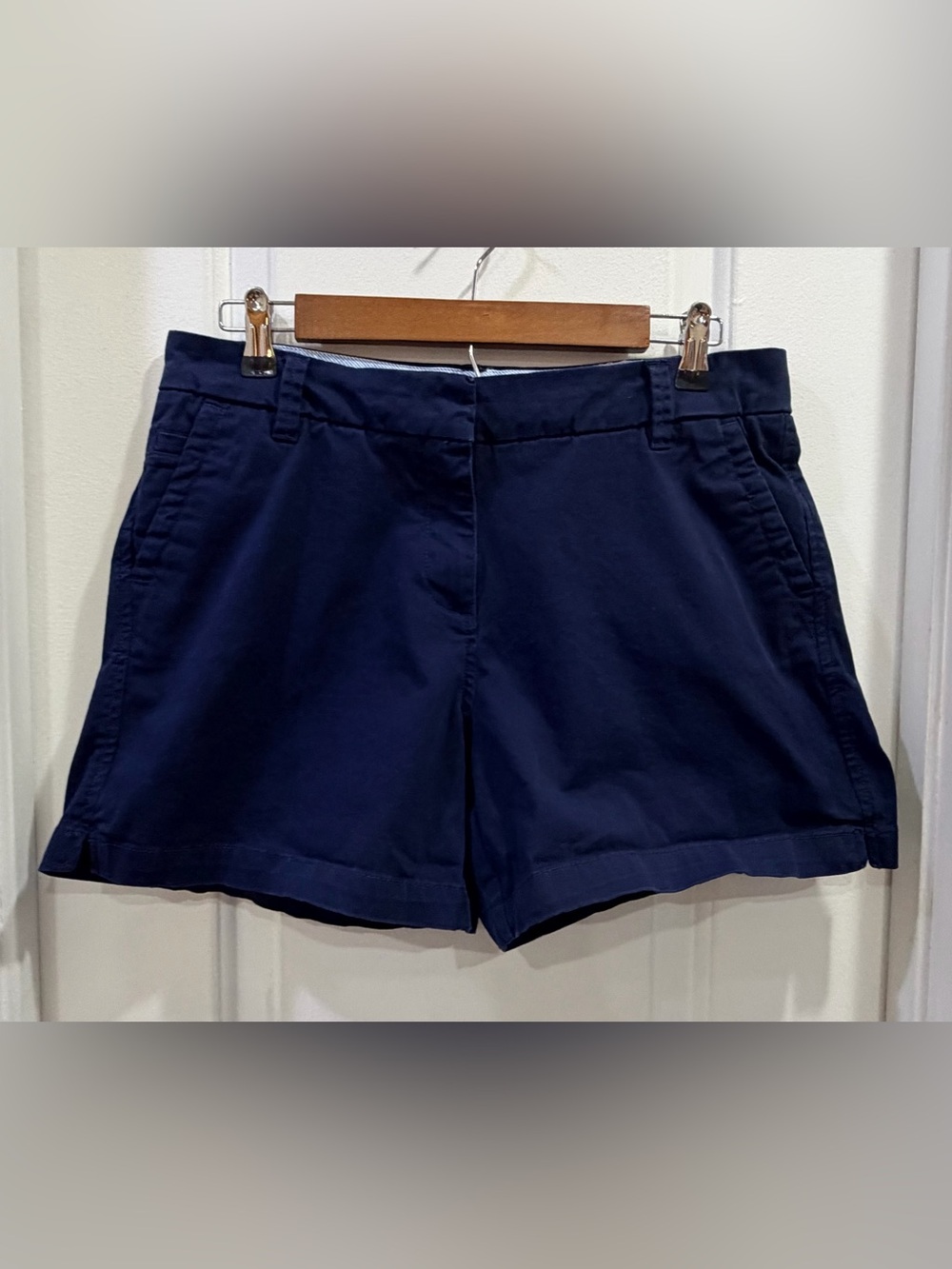 crown & ivy Navy Blue Caroline Shorts Size 8 👑